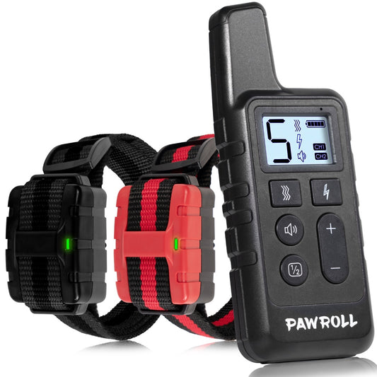 Advanced Dog Training Collar with Long Range Remote Offers Reliable Control up to 500 Yards