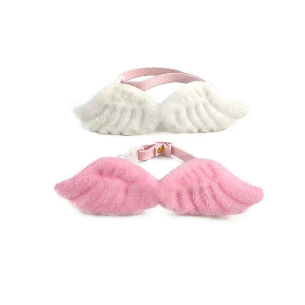 New Cat Specific Pet White Collar Angel Wing Accessories Outdoor Dog Neck Rings Butterfly Tie Supplies Pet Decoration Supplies Pets Possessions LLC