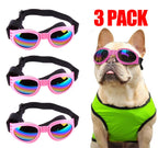 Pink Windproof Sunglasses with UV Dust + Fog Protection for Small Dogs and Cats Pets Possessions