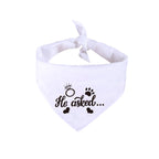 Celebration Scarves for Cats & Dogs – Wedding & Special Occasions Pets Possessions LLC
