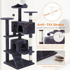 Multi Functional Cat Tower with Scratching Posts Pets Possessions