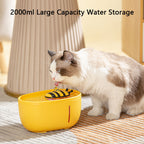 Cutesy Honey Bee Auto Filter USB, Electric Recirculating Filtring Water Fountain for Cats & Dogs Pets Possessions