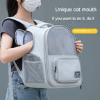 2-in-1 Adventure-Ready, Large Expandable Carrier & Backpack for Cats & Dogs Pets Possessions