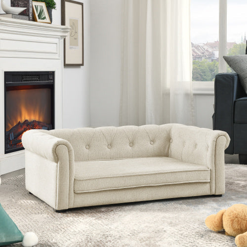 Elegant Rectangular Sofa Bed for Dogs Pets Possessions