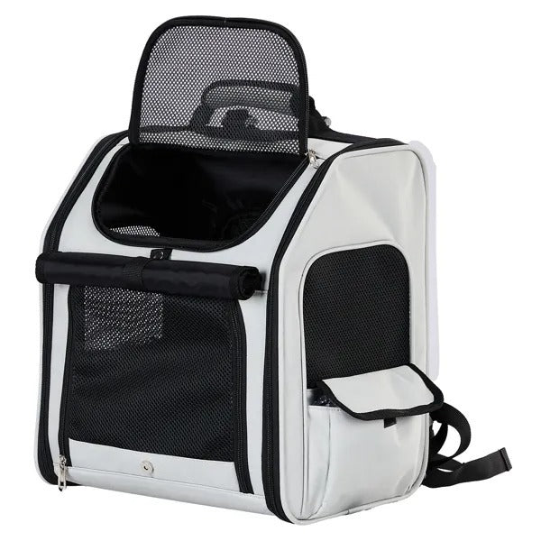 Expandable Pet Carrier for Cats & Dogs Pets Possessions