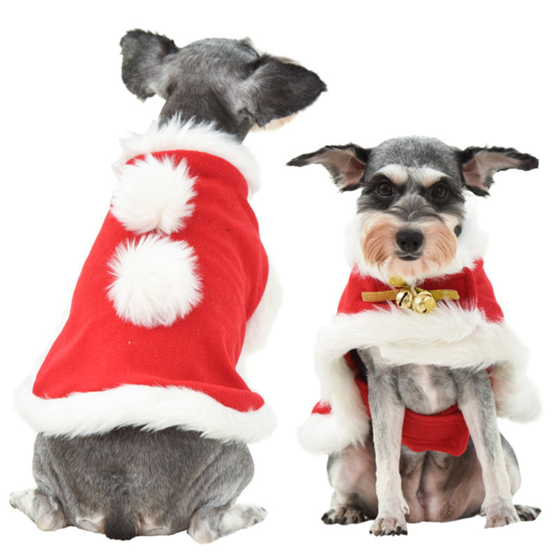 Various Christmas Costumes for Cats & Dogs (Cloaks, Capes, Hats, Scarfs + More) Pets Possessions