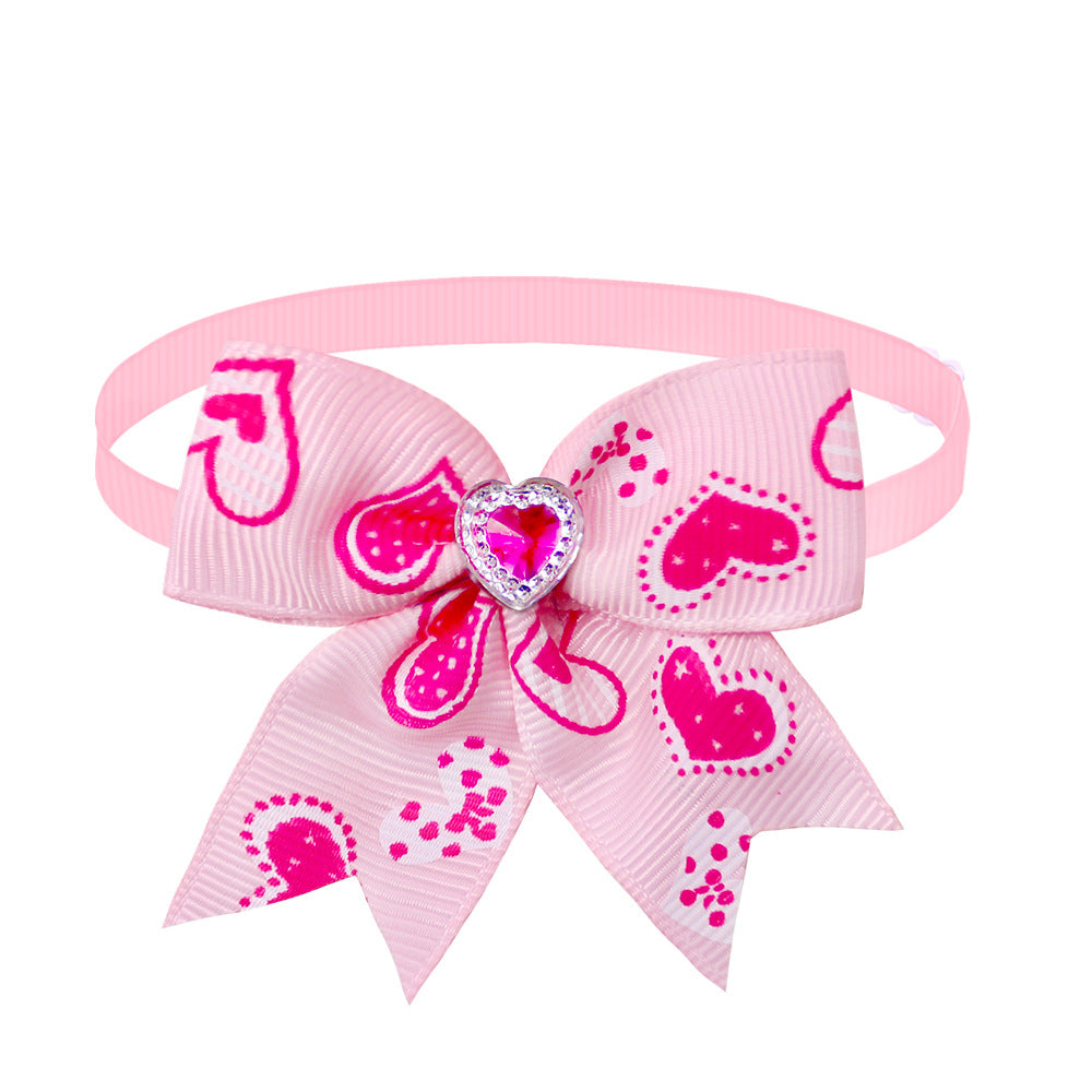 Pet Love Diamond Bow Tie Bow Tie Accessories Pets Possessions LLC
