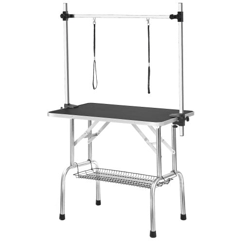 36” Professional, Adjustable, Heavy-Duty Portable Dog Grooming Table Pets Possessions