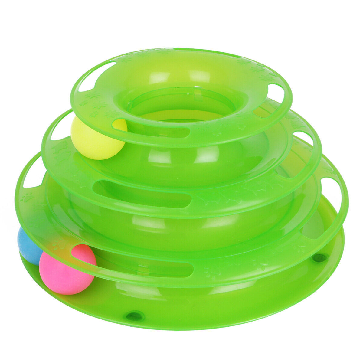 Crazy Ball Disk Interactive Amusement Toy for Cats Pets Possessions