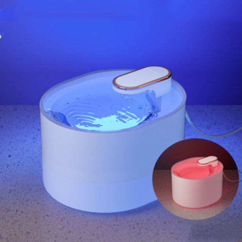 Luxury Ultra-Silent Automatic Pet Water Fountain – USB Rechargeable Water Dispenser for Cats & Dogs Pets Possessions LLC
