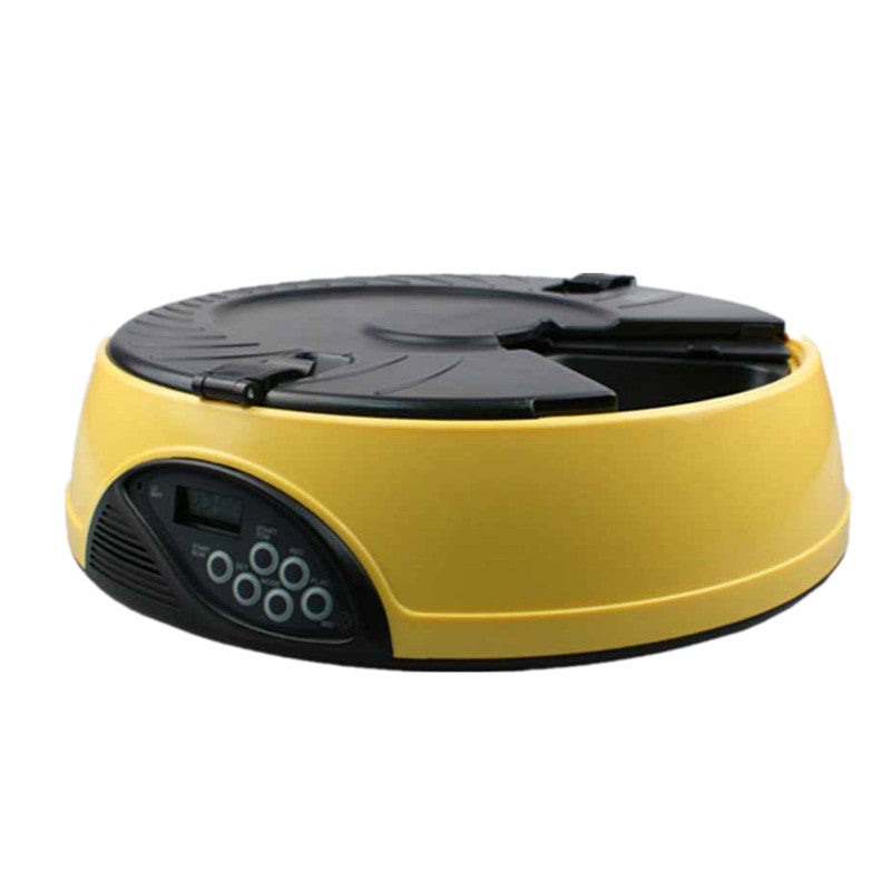 Automatic Pet Feeder for Cats & Dogs – Robot-Style Smart Feeding Machine Pets Possessions LLC