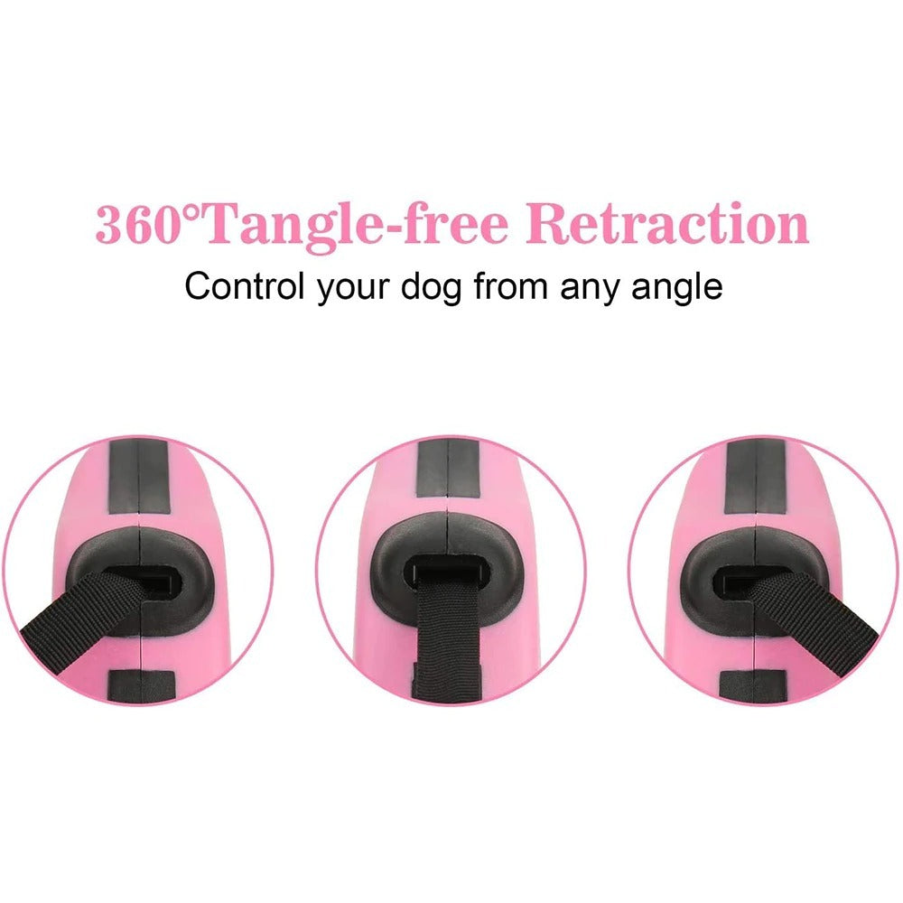 Durable Dog Retractable Leash for Cats & Dogs Pets Possessions