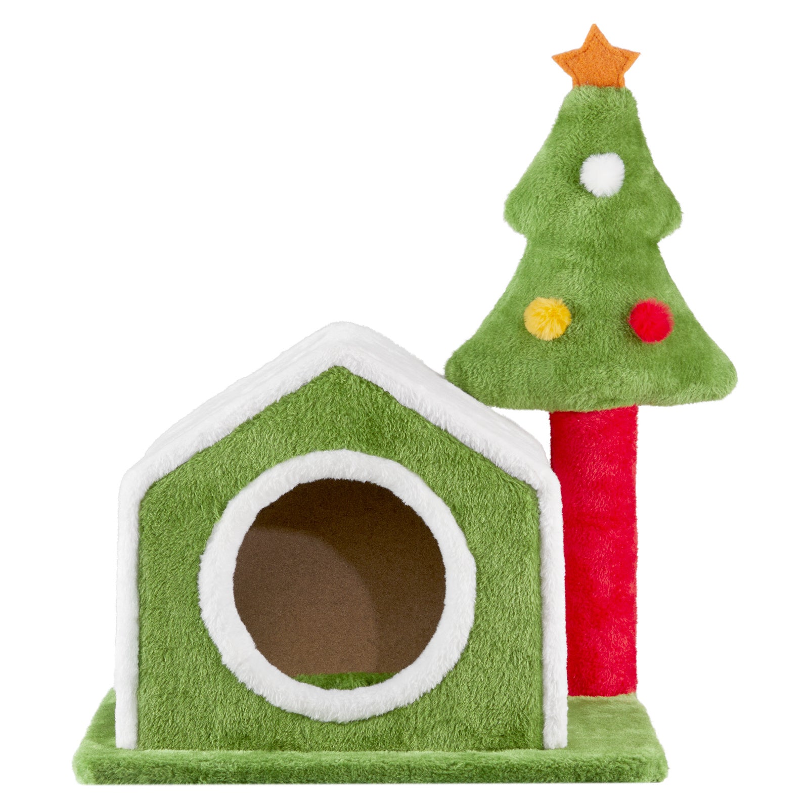 Christmas Tree Cat House and Climbing Frame Pets Possessions
