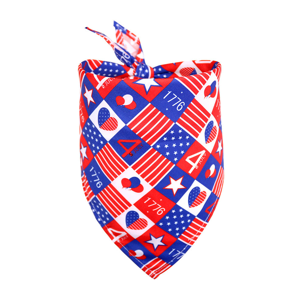 Stars & Stripes Patriotic Scarves for Cats & Dogs Pets Possessions LLC