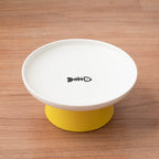 Elevated Vertebrae & Whisker Protective Ceramic Food Bowl for Cats Pets Possessions