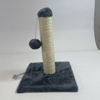 Cool Navy Blue Cat Climbing Frame & Scratching Post with Swing Toy for Cat Stimulation Pets Possessions