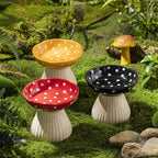 Mushroom High Foot Protection Anti Roll Cat Bowls Pets Possessions LLC