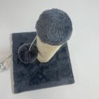 Cool Navy Blue Cat Climbing Frame & Scratching Post with Swing Toy for Cat Stimulation Pets Possessions