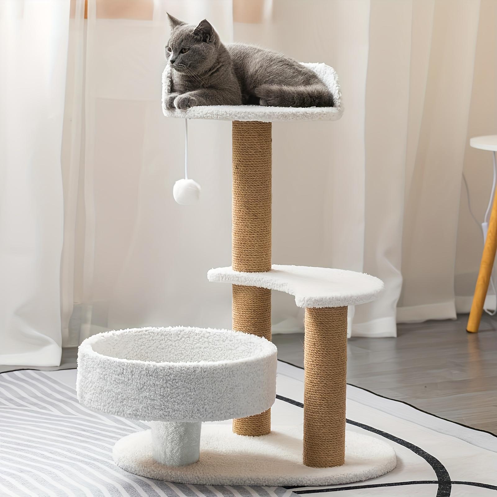 Multi-layer Cat Tree and Scratching Post with Unique Design Pets Possessions