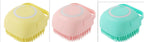 Silicone Soap Dispenser Bath Brush for Cats & Dogs Pets Possessions LLC