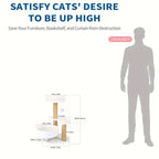 Multi-layer Cat Tree and Scratching Post with Unique Design Pets Possessions