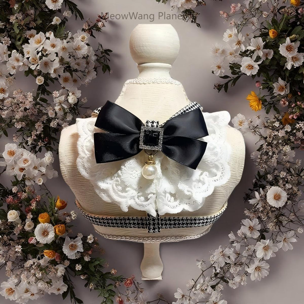 Luxury Lace Harness + Leash Set for Cats & Small Dogs Pets Possessions