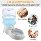 1Gal Pet Water Dispenser for Cats & Dogs Pets Possessions
