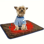 Non-Slip Warm Thermal Self-Heating Mat for Cats & Dogs (Easy Cleaning) Pets Possessions