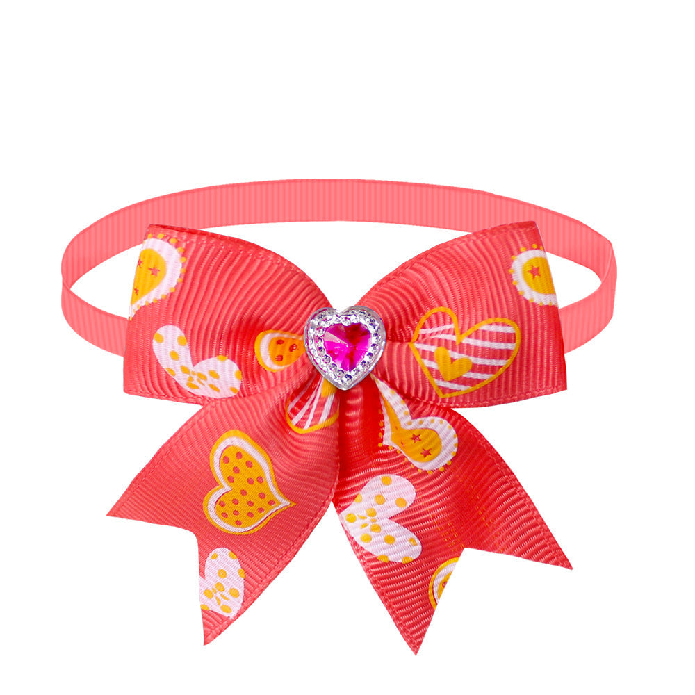 Pet Love Diamond Bow Tie Bow Tie Accessories Pets Possessions LLC