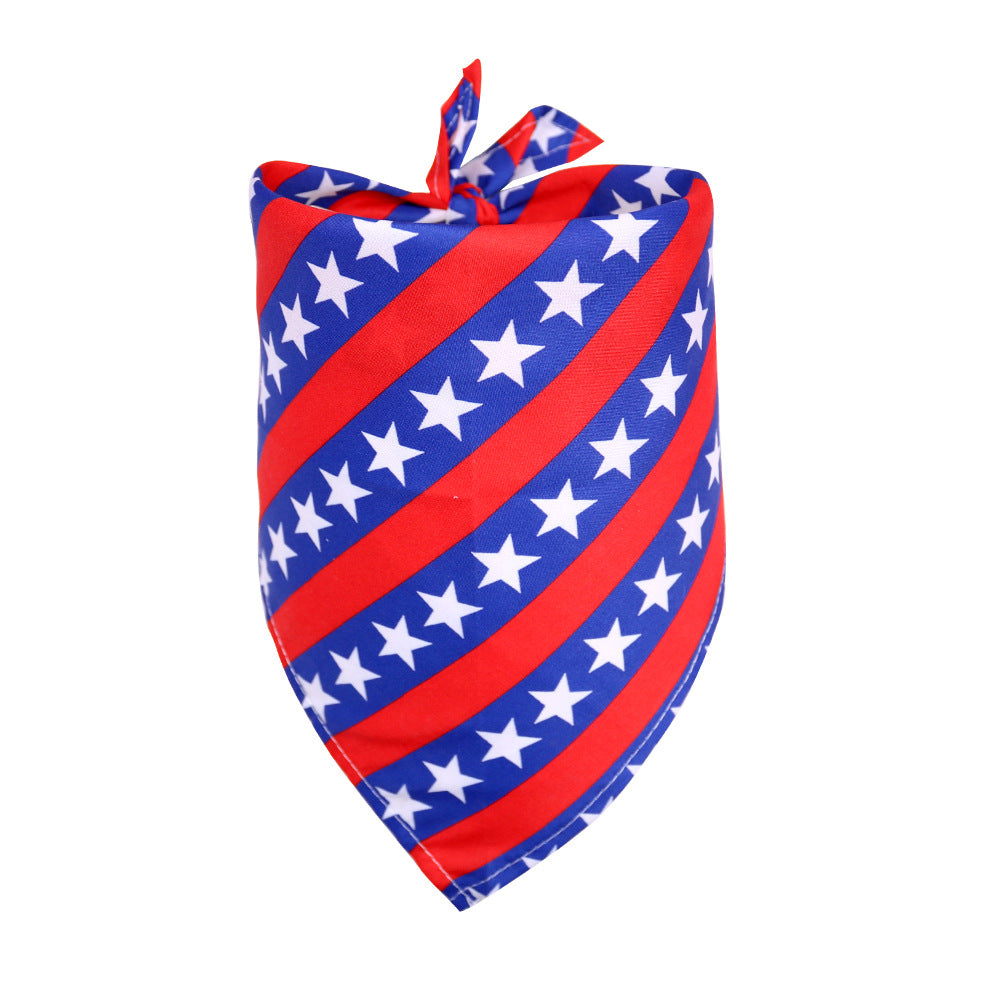 Stars & Stripes Patriotic Scarves for Cats & Dogs Pets Possessions LLC