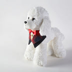 Adjustable Suit with Bow Tie Bibs for Cats & Dogs Pets Possessions LLC