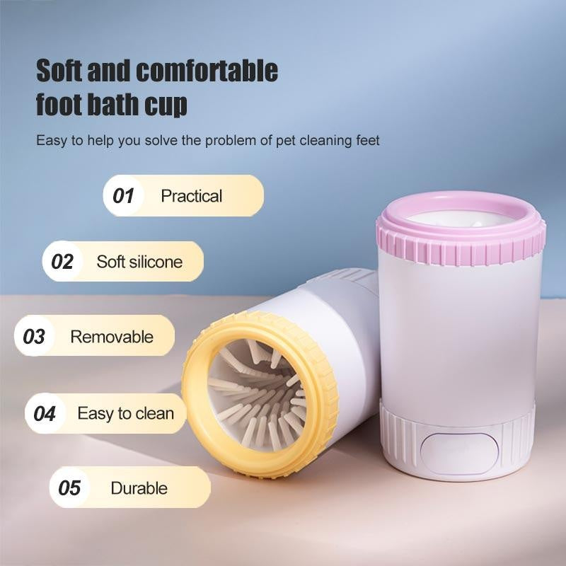 Pet Care Second Generation Semi-Automatic Dog Paw Cleaner Pets Possessions