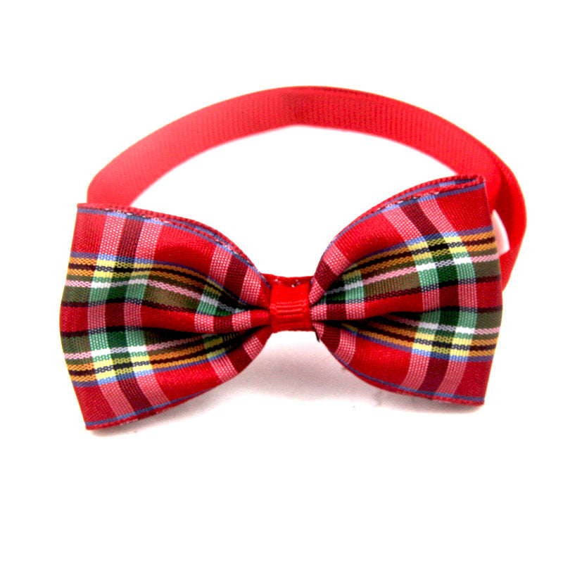 Plaid Pet Tie Cat Dog Scarf Accessories Pet Accessories Pets Possessions LLC