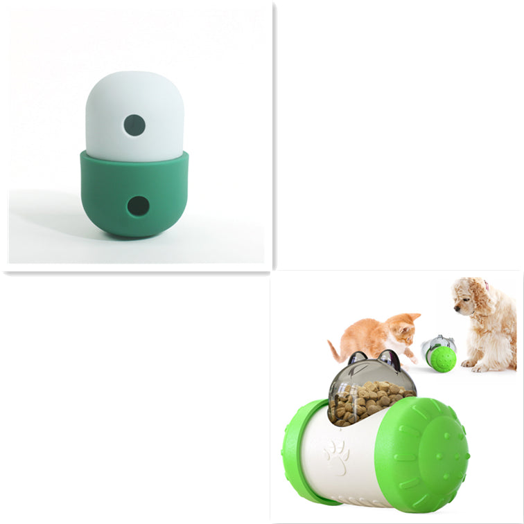 New 2 In 1 Pet Toys Products Dog Leakage Toy Ball Silicone Pet Supplies Pets Possessions LLC