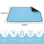 2 Pcs Waterproof, Washable Non-Slip Urine Pad for Cats & Dogs Pets Possessions