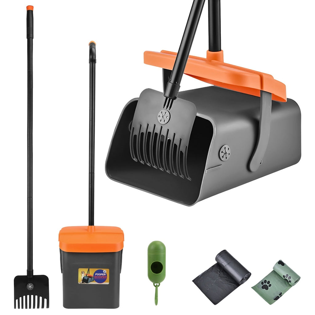 5 Pc Pooper Scooper Kit for Dog Waste Pets Possessions