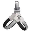 Adjustable Pet Harness + Leash with Reflective Stitching for Safety at Night for Dogs Pets Possessions