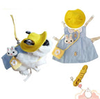Adorable Outfits with Leash Traction Connector for Small Cats and Dogs Pets Possessions LLC