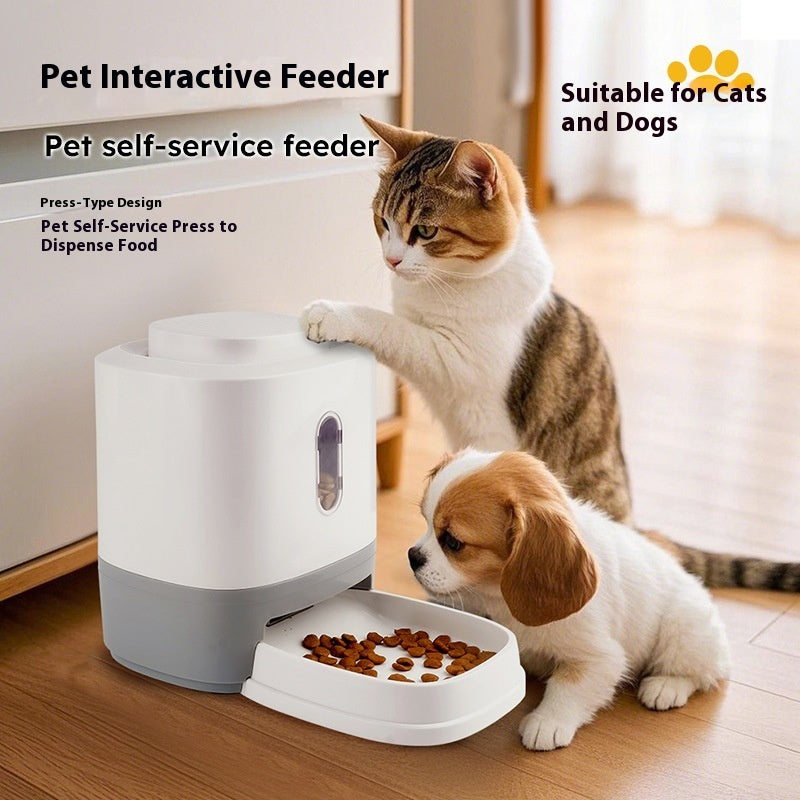 Automatic Pet Feeder Educational Press Feeding Toys Pets Possessions LLC