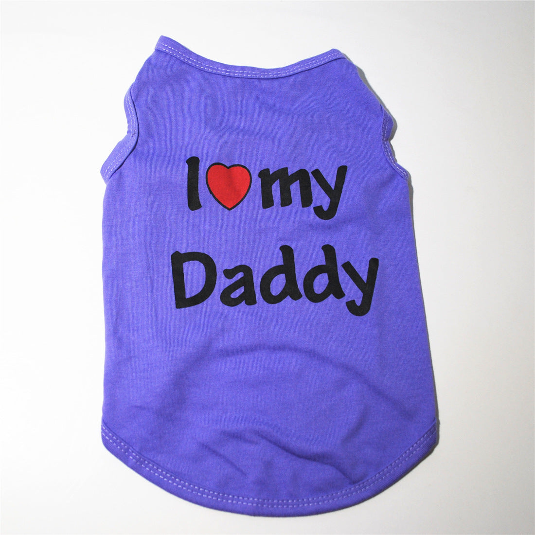 Pet Parent Favs,I Love my Daddy, Love Mommy Shirt for Cats & Dogs