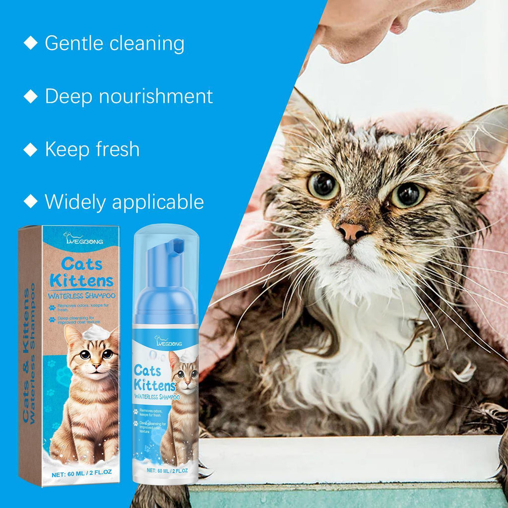 Yegbong Mild Non-irritating Cleaning Foam for Cats Pets Possessions