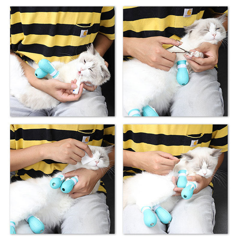 Multifunctional Anti-Scratch Cat Foot Cover Pets Possessions