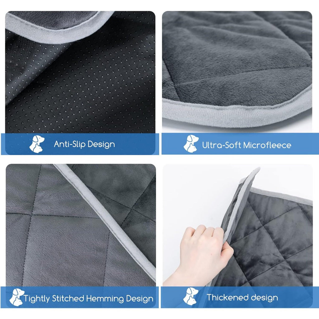 Non-Slip Warm Thermal Self-Heating Mat for Cats & Dogs (Easy Cleaning) Pets Possessions