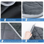 Non-Slip Warm Thermal Self-Heating Mat for Cats & Dogs (Easy Cleaning) Pets Possessions