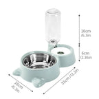 Automatic Water Dispenser and Food Bowl for Cats Pets Possessions