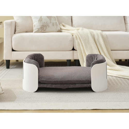 Scandinavian Style Sofa Bed, with Removable Mattress Cover for Cats & Dogs Pets Possessions