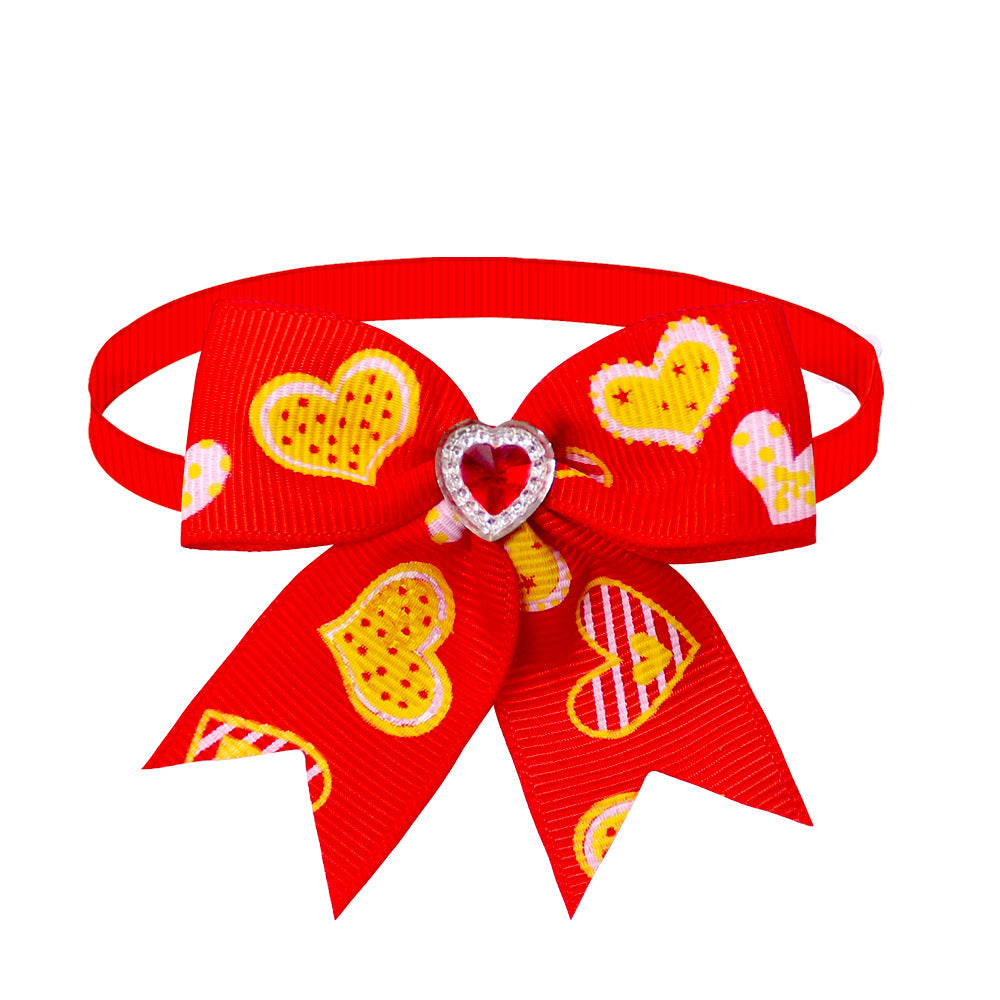 Pet Love Diamond Bow Tie Bow Tie Accessories Pets Possessions LLC