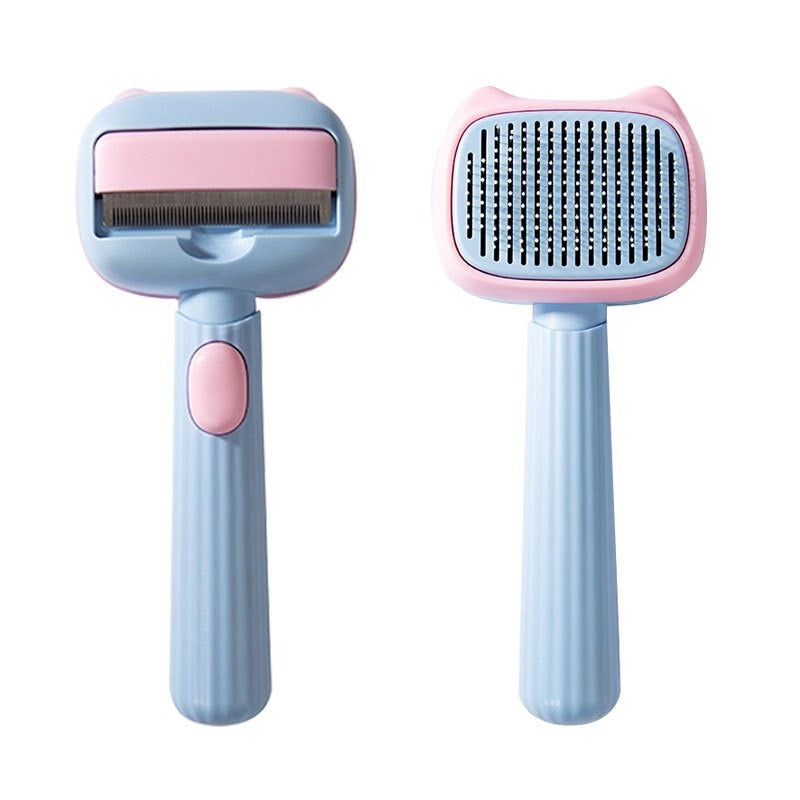 Hair Grooming Brush to Reduce Shedding & Matting for Cats & Dogs Pets Possessions