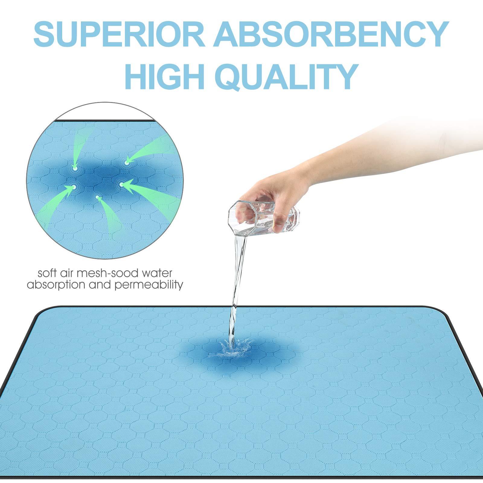 2 Pcs Waterproof, Washable Non-Slip Urine Pad for Cats & Dogs Pets Possessions