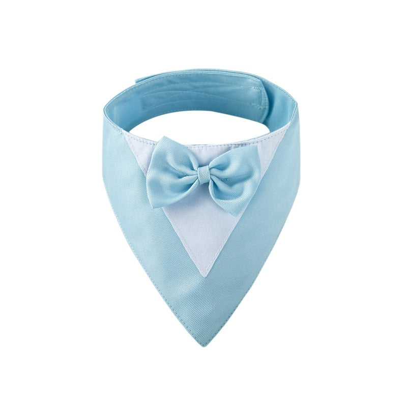 Special Occasions Fancy Triangular Collar Vests with Bow Tie for Cats & Dogs Pets Possessions LLC